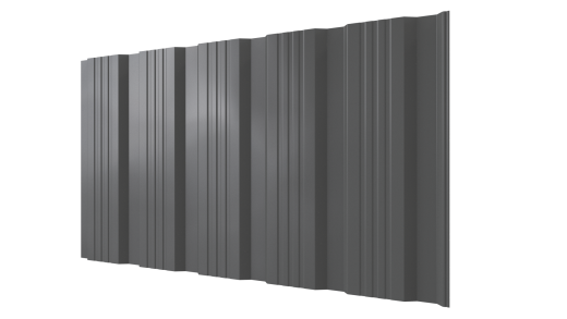 Профнастил К20 1185/1120x0,3 мм, 7005 мышино-серый глянцевый
