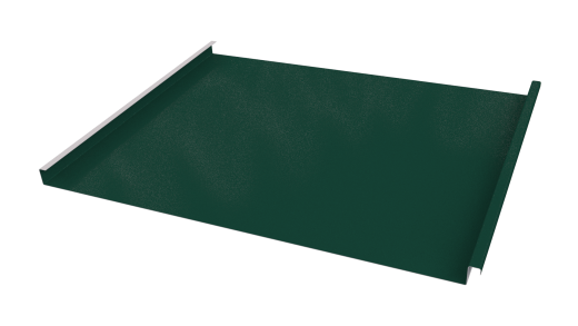 Фальцевая кровля 562/550x0,45 мм, 6005 зеленый мох глянцевый