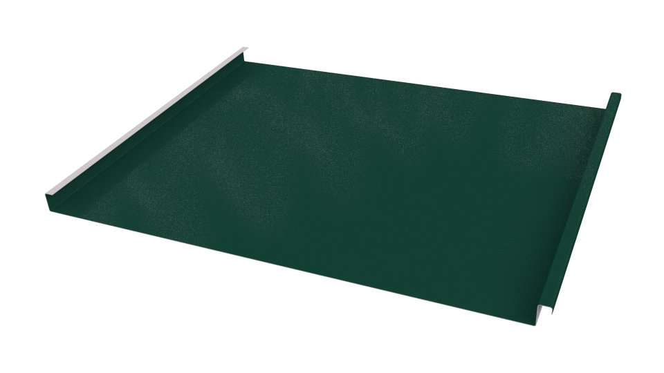 Фальцевая кровля 562/550x0,7 мм, 6005 зеленый мох глянцевый