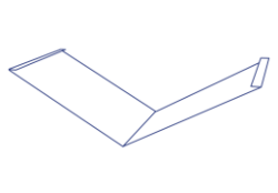 Планка ендовы нижняя