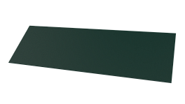 Планка завершающая 65x2000 мм, 6005 зеленый мох матовый