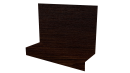Примыкание боковое фальц 25x65x130 мм, Antique wood