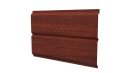 Софит Л-брус перфорированный 264/241x0,45 мм, Antique wood