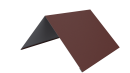 Конёк простой 150x150x2000 мм, 3009 оксид красный матовый