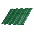 Профиль Орион 30 1200/1150x0,4 мм, 6002 лиственно-зеленый глянцевый