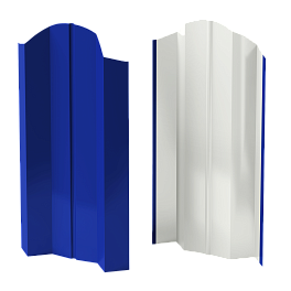 Штакетник М-образный Престиж 118x0,45 мм, 5002 ультрамариново-синий глянцевый