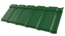Металлочерепица Каскад 1195/1130x0,5 мм, 6002 лиственно-зеленый глянцевый
