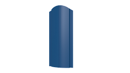 Штакетник Европланка 126x0,4 мм, 5015 небесно-синий глянцевый