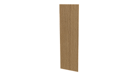 Планка стыковочная 60x2000 мм, Орех 3D