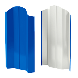Штакетник М-образный Престиж 118x0,45 мм, 5005 сигнальный синий глянцевый