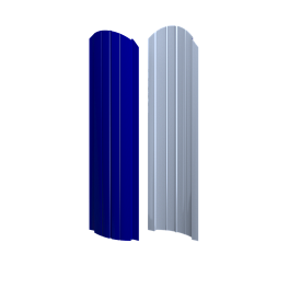 Штакетник Европланка Престиж 131x0,45 мм, 5002 ультрамариново-синий глянцевый