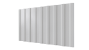 Профнастил С20R 1150/1100x0,45 мм, 9003 сигнальный белый глянцевый