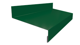 Отлив простой 20х70х20 мм, 7004 сигнальный серый глянцевый