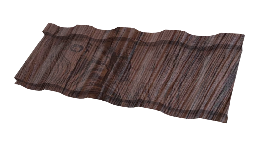 Профиль Орион 25 1200/1150x0,45 мм, Морёный дуб 3D