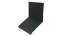 Планка примыкания верхняя к стене фальц 150x130x20 мм, 6009 пихтовый зеленый матовый