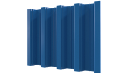 Профнастил Н75 800/750x0,65 мм, 5015 небесно-синий глянцевый