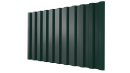 Профнастил С21 1051/1000x0,65 мм, 6005 зеленый мох глянцевый