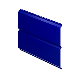 Металлосайдинг Евробрус 359/340x0,4 мм, 5002 ультрамариново-синий глянцевый