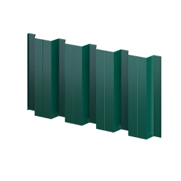 Профнастил Н60 902/845x0,65 мм, 6005 зеленый мох глянцевый