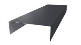 Декоративная накладка 20x60x20 мм, 7024 графитовый серый PUR Pruf