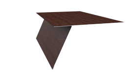 Планка карнизная фальц 130x80 мм, Дуб Кельтик 3D