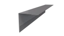 Планка угла наружного 30x30x2000 мм, 7004 сигнальный серый глянцевый