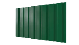 Профнастил С20A 1150/1100x0,65 мм, 6029 мятно-зеленый глянцевый