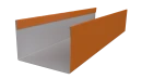 Стойка 40x60x40 мм, 2011 насыщенный оранжевый глянцевый