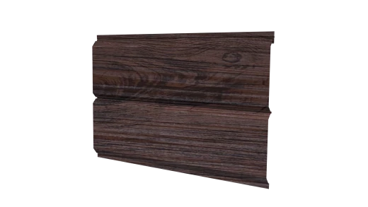 Л-брус 264/240x0,45 мм, Морёный дуб 3D