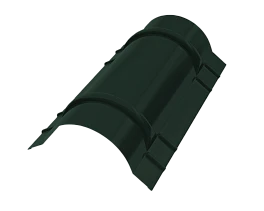 Конёк круглый R110x2000 мм, 6009 пихтовый зеленый матовый