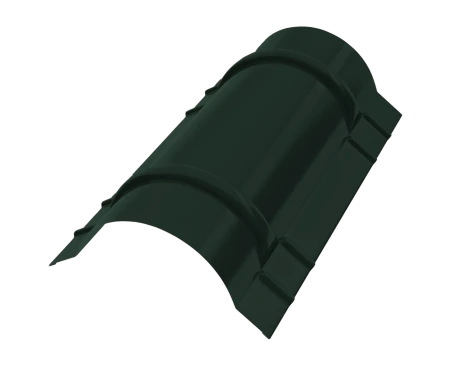 Конёк круглый R110x2000 мм, 6009 пихтовый зеленый матовый