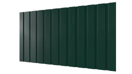 Профнастил С10 1155/1100x0,5 мм, 6005 зеленый мох глянцевый