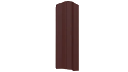 Штакетник М-образный Престиж 118x0,5 мм, 3009 оксид красный матовый