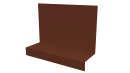 Примыкание боковое фальц 25x65x130 мм, 8004 медно-коричневый глянцевый