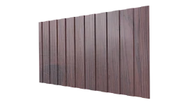 Профнастил С8 1200/1150x0,45 мм, Античный дуб 3D