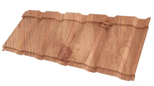 Профиль Пегас 1195/1130x0,45 мм, Золотой орех 3D