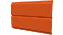 Софит Л-брус перфорированный 264/241x0,45 мм, 2004 оранжевый глянцевый