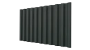 Профнастил С21 1051/1000x0,45 мм, 6009 пихтовый зелёный матовый