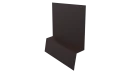 Планка стартовая фальц 135x30x55 мм, 8017 шоколадно-коричневый PUR Pruf