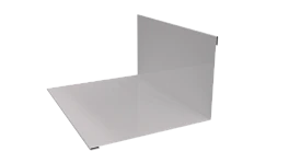 Планка примыкания верхняя 100x150x2000 мм, 7047 телегрей 4 глянцевый