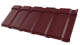 Профиль Пегас 1185/1150x0,4 мм, 3005 винно-красный глянцевый