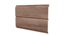 Софит Л-брус перфорированный 264/241x0,45 мм, Орех 3D