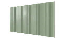 Профнастил К20 1195/1130x0,45 мм, 6019 бело-зеленый глянцевый