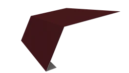 Планка карнизная 100x65x2000 мм, 3005 винно-красный глянцевый