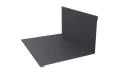 Планка примыкания верхняя 100x150x2000 мм, 7024 графитовый серый матовый