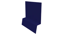 Планка стартовая фальц 135x30x55 мм, 5002 ультрамариново-синий глянцевый