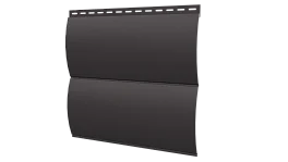 Блок хаус 383/355x0,45 мм, 8019 серо-коричневый матовый