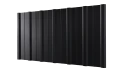 Профнастил НС16 1150/1100x0,3 мм, 9005 черный янтарь глянцевый