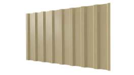 Профнастил С20B 1150/1100x0,3 мм, 1014 слоновая кость глянцевый