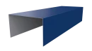 Крышка 40x65x40 мм, 5005 сигнальный синий глянцевый